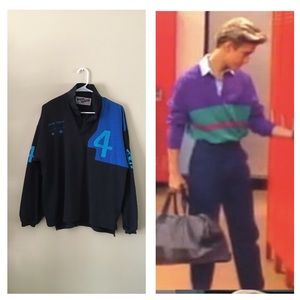 SALE💥 VINTAGE Le Coq Sportif Polo Rugby Shirt VTG